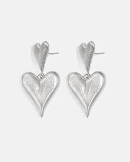 Oorbellen met hartjes, casual, dagelijks, eenvoudig, serie, damessieraden