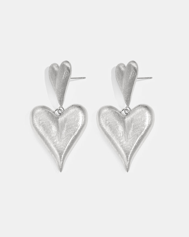 Oorbellen met hartjes, casual, dagelijks, eenvoudig, serie, damessieraden