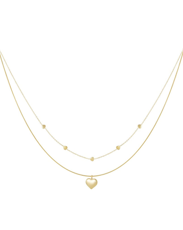 Gelaagde kettingen Hart Casual Dagelijks Eenvoudig Serie Dames sieraden