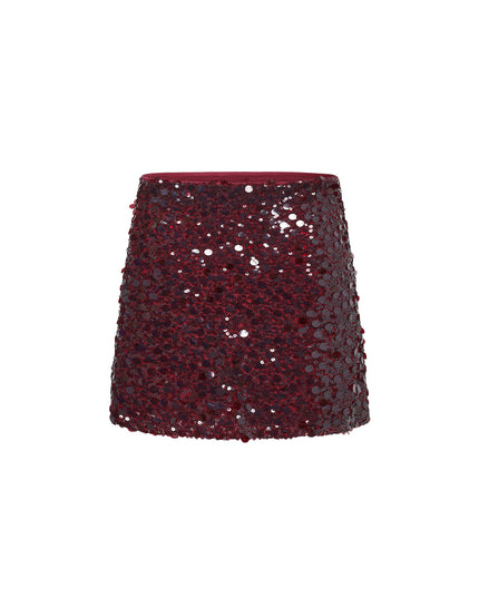 Polyestervezel (polyester) Minirokken Pailletten Elegante herfst-/winterkleding