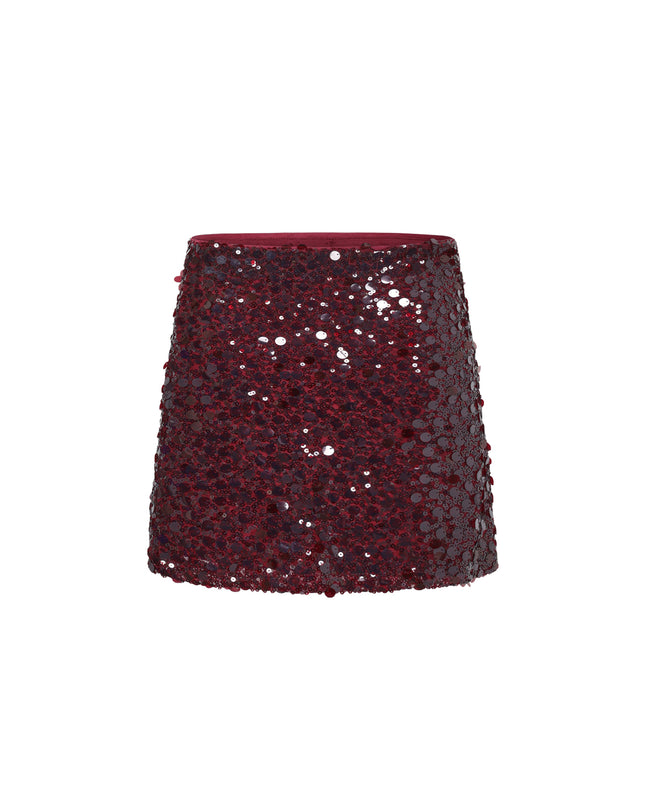 Polyestervezel (polyester) Minirokken Pailletten Elegante herfst-/winterkleding