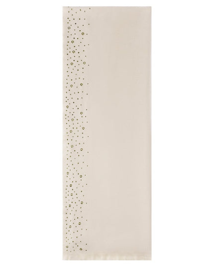 Winter scarf with stones