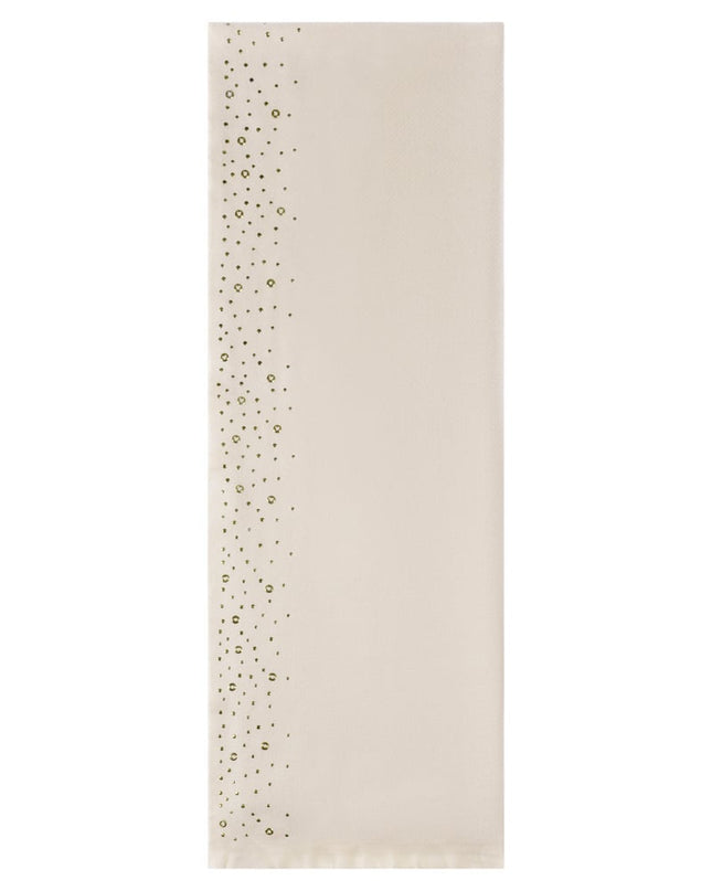 Winter scarf with stones