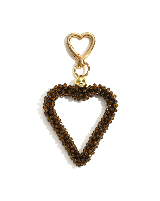 Keychain Heart Casual Crystal Daily Accessories