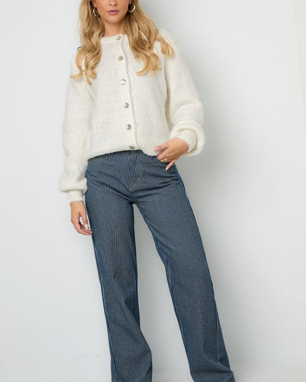 Cotton Denim pants Stripes Casual All Fit  Clothes