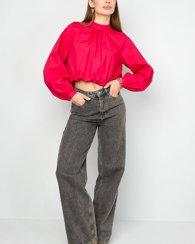 Strikbovenkant met open rug