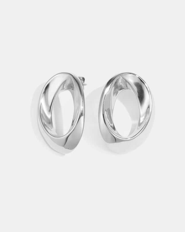 Oorbellen met ronde vorm, casual, dagelijks, eenvoudig, serie, damessieraden