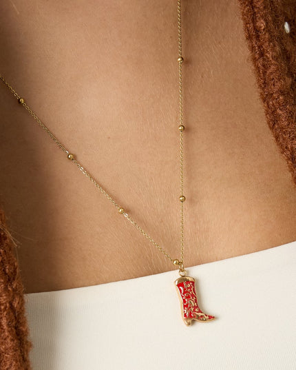 Pendant necklaces boots Casual Daily Simple Series Women's jewelry