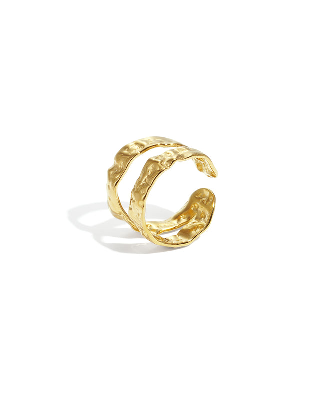 Gestructureerde dubbele ring