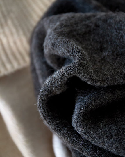 Off the shoulder basic sweater