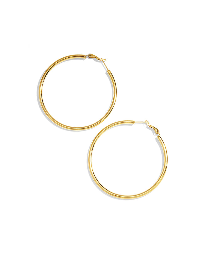 Basic Babe Hoops oorbellen