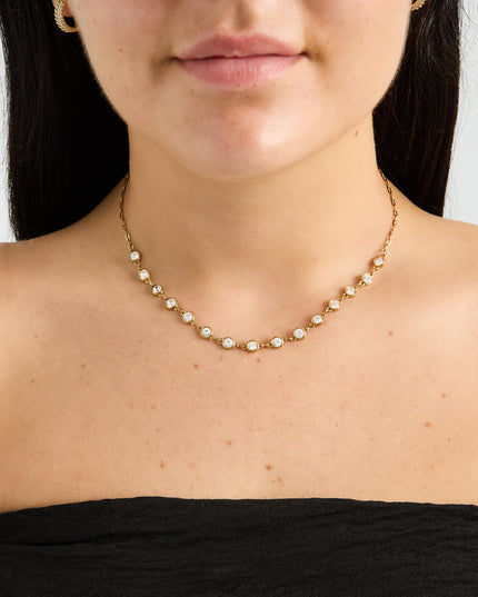 Elegant Geometric Chain Necklace for Women