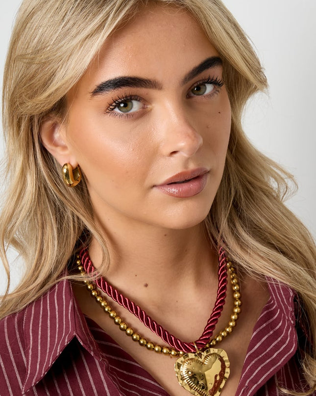 Polyester Pendant necklaces Heart Retro Daily Classic Series Women's jewelry