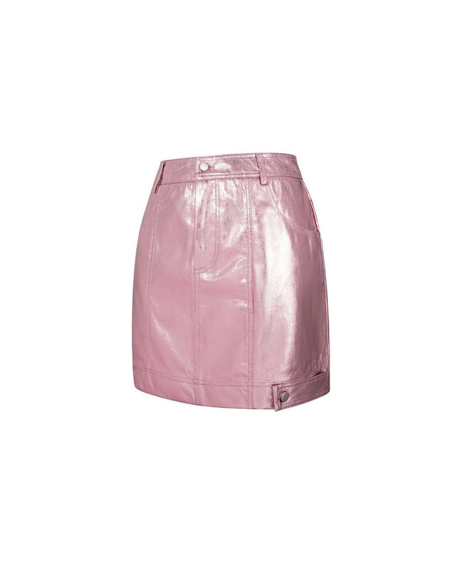 Pink Love Mini Skirt - Pink