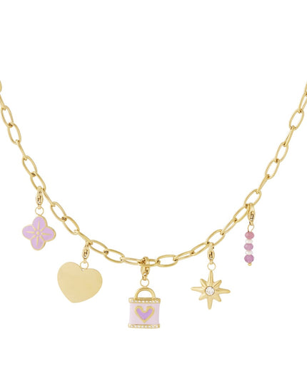 DIY-ketting van een liefdesdoosje