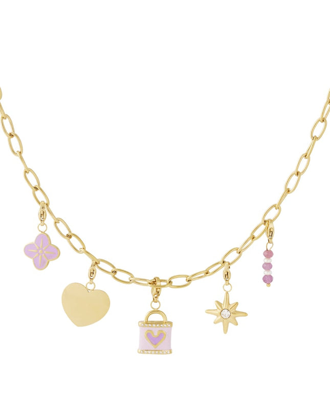 DIY-ketting van een liefdesdoosje