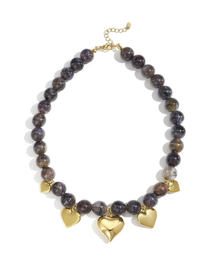 Acrylic Beaded Necklaces Heart Casual Daily Ethnic Series Women's jewelry