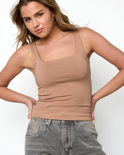 Mouwloze top