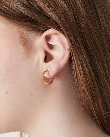 Oorbellen met hoepelclip