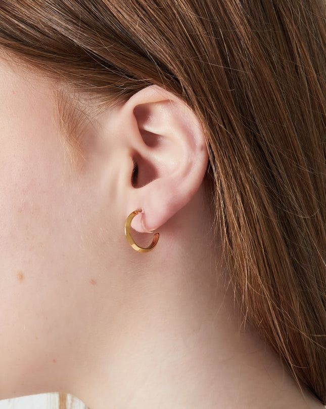 Oorbellen met hoepelclip