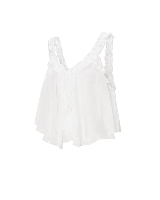 Dreamy ruffle top