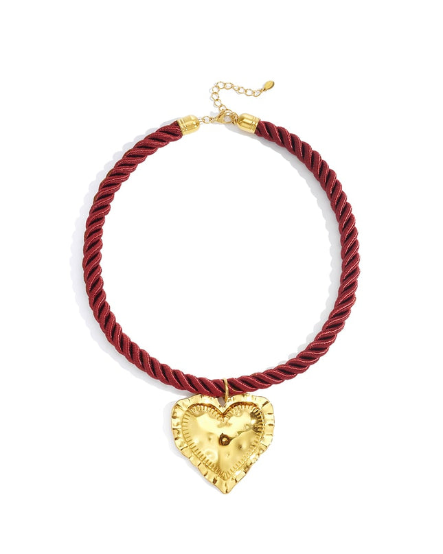 Polyester Pendant necklaces Heart Retro Daily Classic Series Women's jewelry