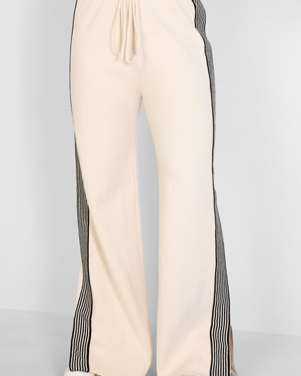 Rechte broek Kleurenclash Sportieve herfst/winterkleding