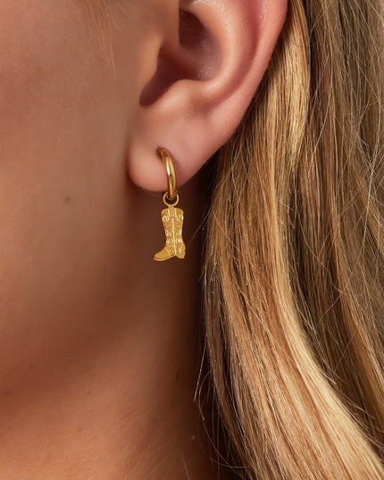 Cowboylaarzen Oorbellen