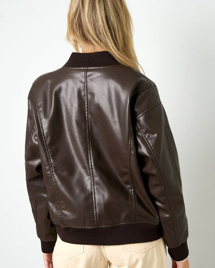 Polyester fiber (polyester) Jackets & Coats Solid color Street Fall/Winter  Clothes