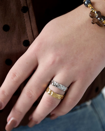 Gestructureerde dubbele ring