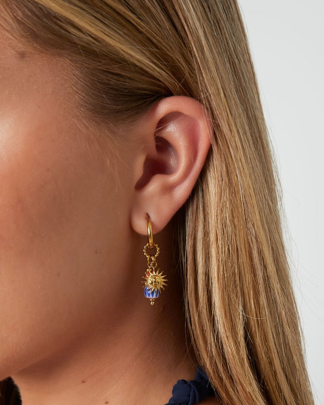 Sun Happy Charm oorbellen