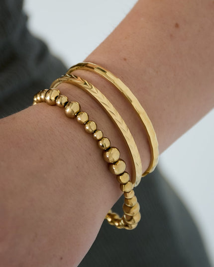 Stainless Steel Bangles Geometric Casual Daily