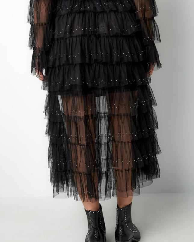 Festival The Sparkly Ruffle Rok