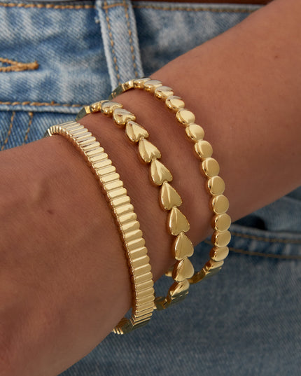 Gestructureerde armband