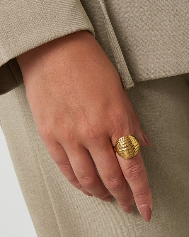 Stainless Steel Statement Rings irregular shape Daily Daily Simple Series Women's jewelry