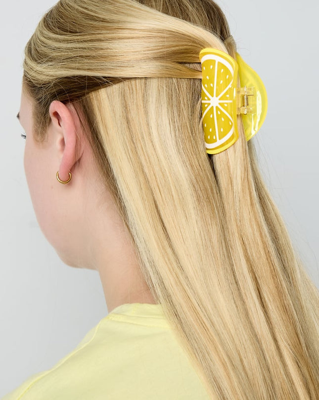 Hair clip Lemon