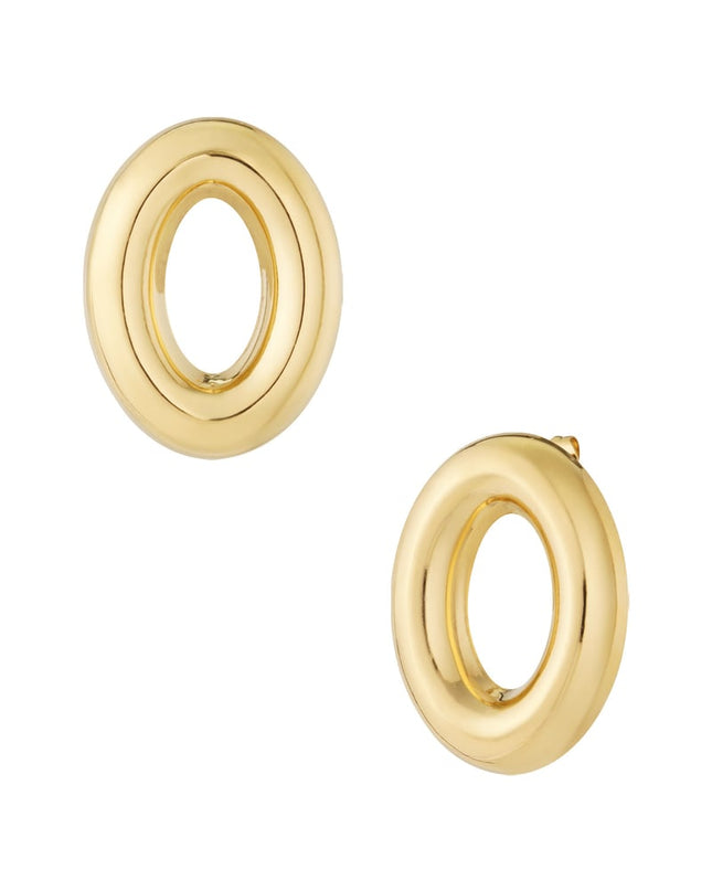 Tijdloze hoepeloorbellen