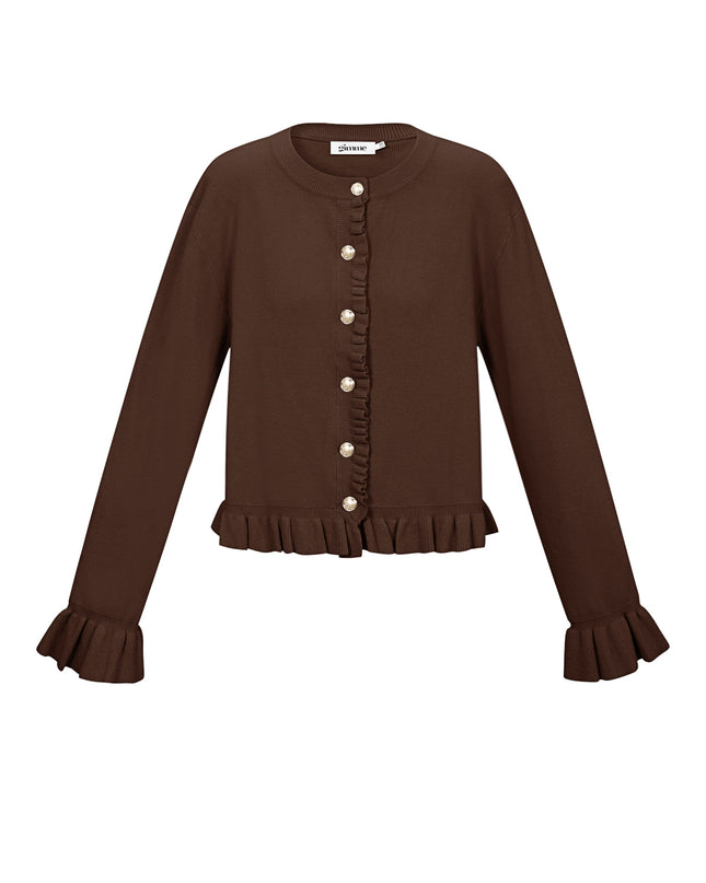 De liefdevolle ruchecardigan