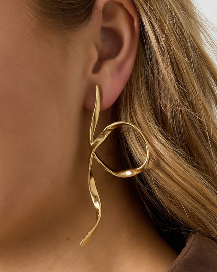 Stud Earrings lines Casual Daily Simple Series Women's jewelry