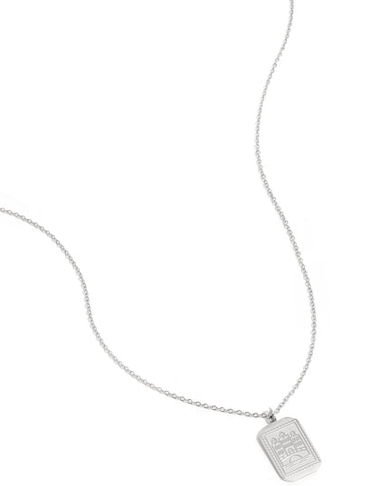 Amsterdamse Grachtenpand Roestvrijstalen Ketting