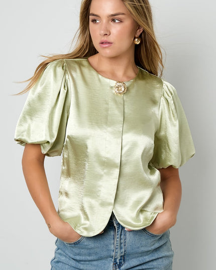 Puff Sleeve Statement Top
