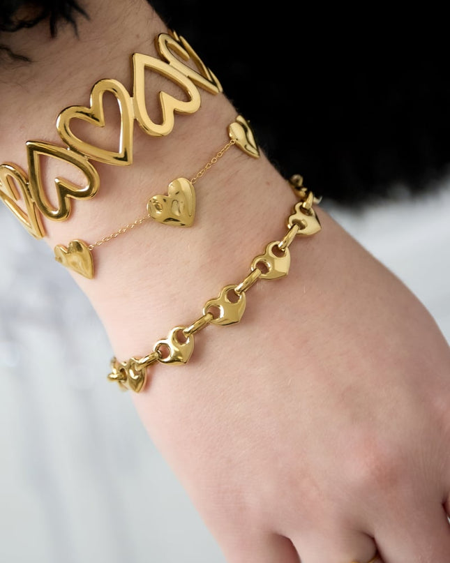 Charm Bracelets Heart Casual Daily Simple Series Women's jewelry