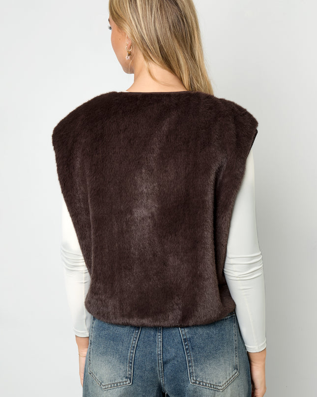 Polyestervezel (polyester) Vesten Effen herfst/winterkleding