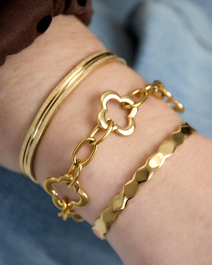 Gestructureerde armband