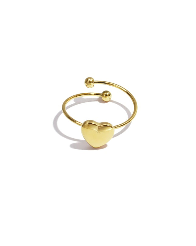 Simple little heart ring