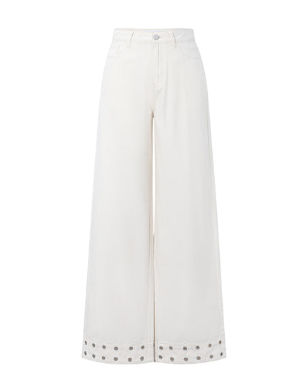 Eyelet Statement Jeans
