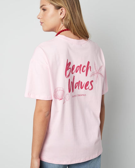 T-shirt beach waves