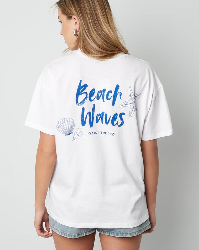 T-shirt beach waves