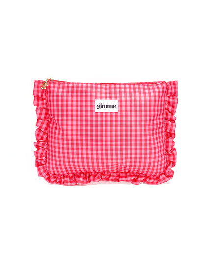 iPad hoes met ruitjespatroon van zoet polyester, ideaal voor dagelijks gebruik.