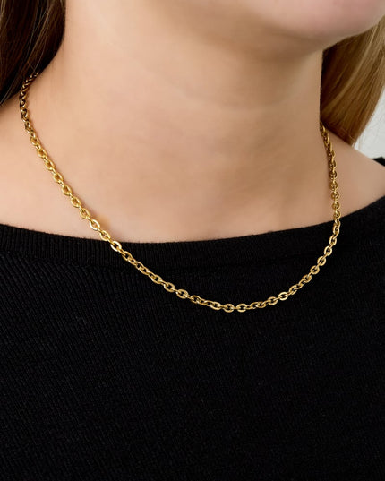 Roestvrijstalen kettingen Ketting DIY Dagelijkse eenvoudige serie Dames sieraden